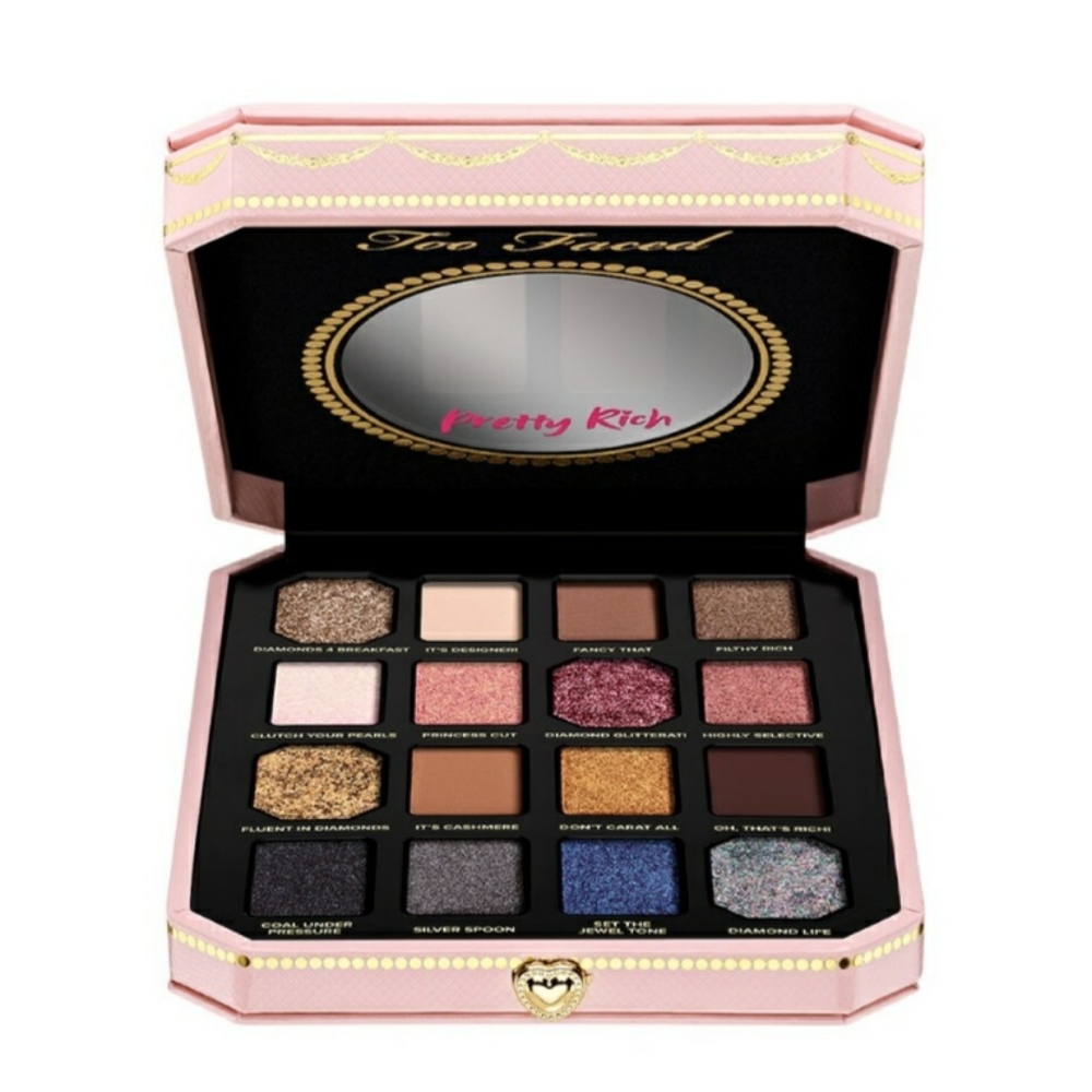 Too faced pretty rich eyeshadow palette